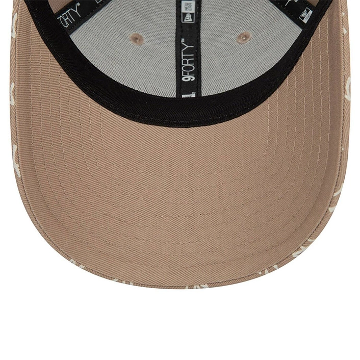 New Era New York Yankees Womens Monogram Brown 9FORTY Adjustable Cap