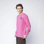 Billionaire Boys Club CAFETERIA ASTRO LONG SLEEVE T-SHIRT - PINK