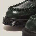 Dr. Martens loafersy z frędzlami Adrian Croc ciemnozielone 43188300