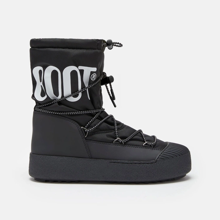 MOON BOOT MEN MTRACK POLAR BLACK NYLON BOOTS 80D2440080N001
