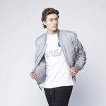 Alpha Industries MA-1 VF 59 Rainbow Reflective JACKET Silver
