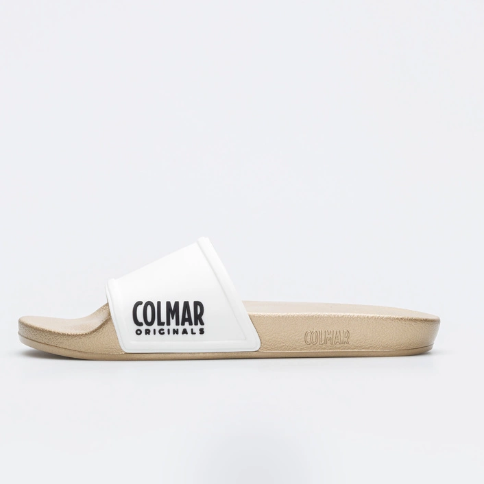 Colmar SLIPPER PLAIN SLIPPERS WHITE GOLD