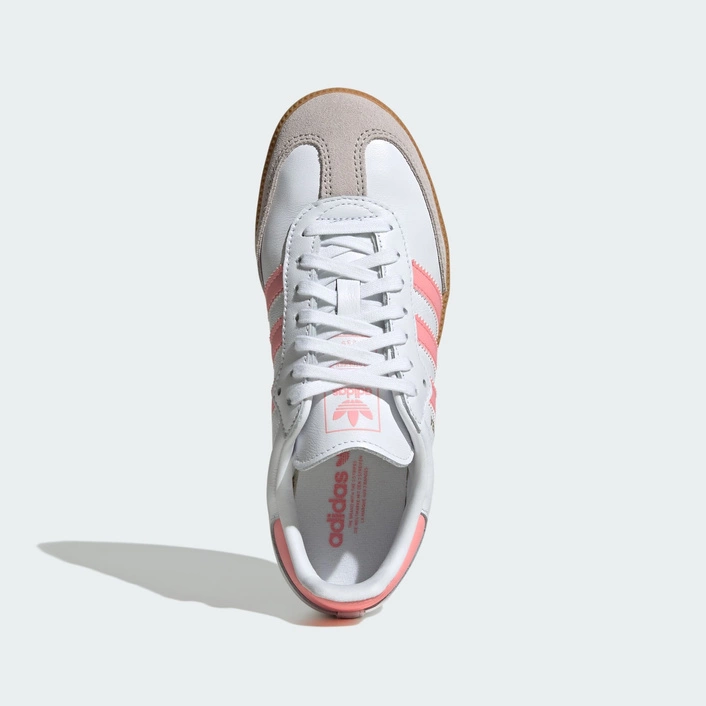 Adidas SAMBA OG J JP5480 Cloud White / Semi Pink Spark / Gum