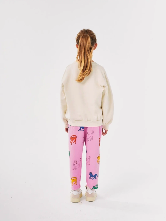 BOBO CHOSES BLUZA BAWEŁNA ORGANICZNA WONDER HORSE SWEATSHIRT