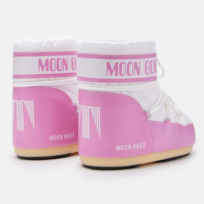 ŚNIEGOWCE MOON BOOT ICON LOW PINK NYLON