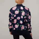 Alpha Industries MA-1 VF Flowerprint Wmn - REP. BLUE