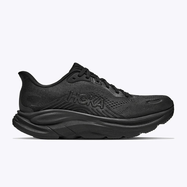 HOKA Clifton 11 męskie buty do biegania Black/Black