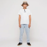 Kaotiko Regular Cropped Denim Acid Trousers