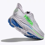 HOKA Clifton 10 męskie buty do biegania Ash Grey / Neon Green