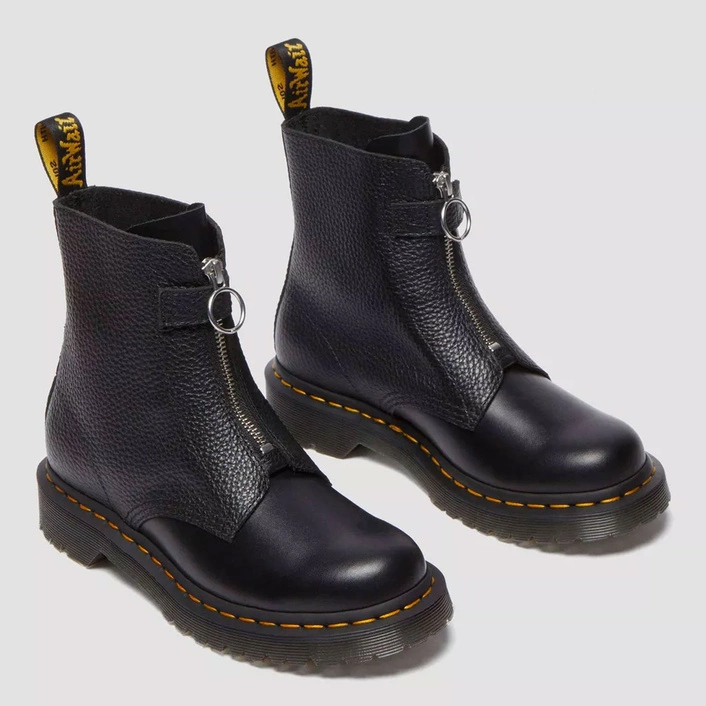 Dr. Martens 1460 Front Zip Leather Lace Up Boots 32054001