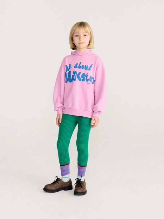BOBO CHOSES Dziecięca Bluza z Kapturem All About Monsters