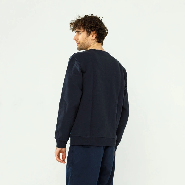 Fjällräven Bluza Logo Sweater M F84142555 Dark Navy