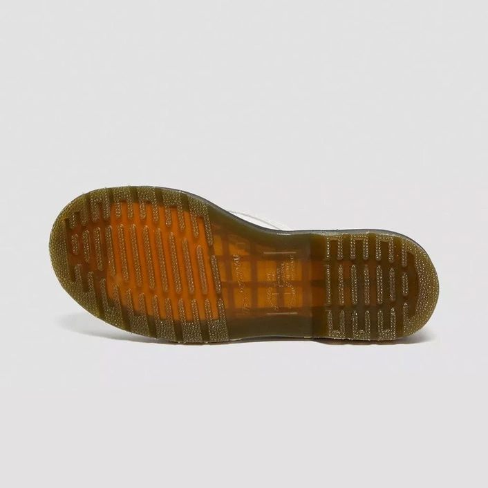 Dr. Martens glany 1460 Patent Lamper lakierowane białe damskie 11821104