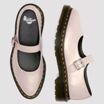 Dr. Martens baleriny Mary Jane Elphie II perłowe pudroworóżowe damskie 41092650