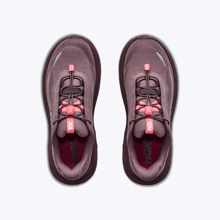 HOKA Clifton 11 GORE-TEX damskie wodoodporne buty do biegania Smoky Quartz/Deep Mauve