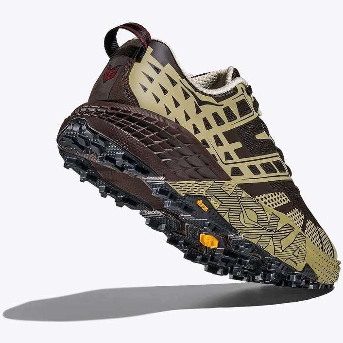 HOKA Speedgoat 2 unisex sneakersy Cast Iron / Oatgrass
