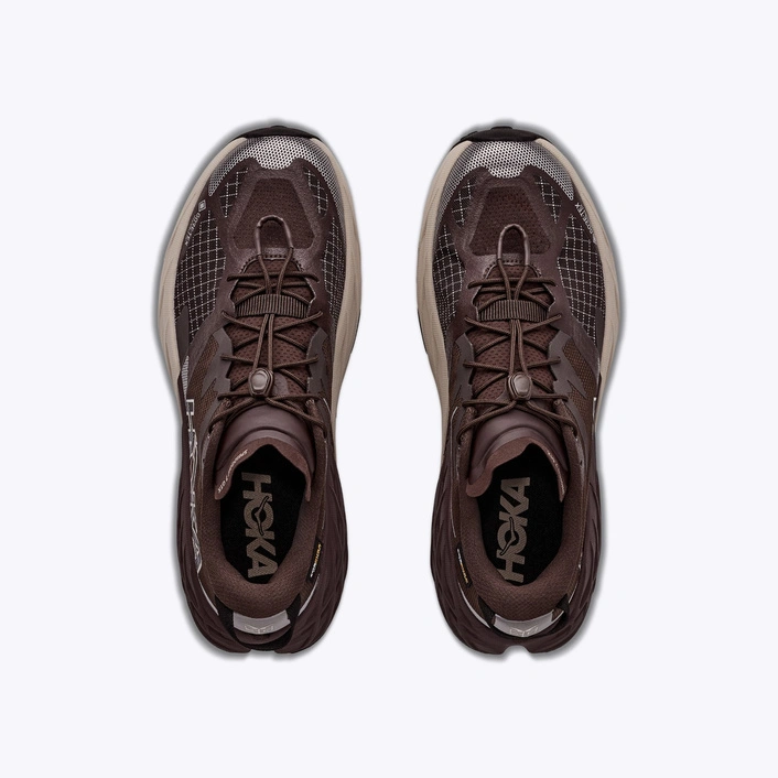 HOKA Speedgoat 7 GORE-TEX męskie buty do biegania w terenie Spiced Chocolate/River Rock Grey