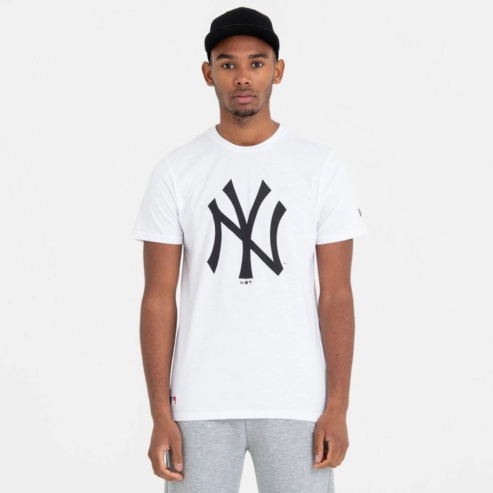 NEW ERA New York Yankees Team Logo White T-Shirt