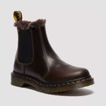Dr. Martens 2976 Leonore Faux Fur Lined Leather Chelsea Boots 41415020