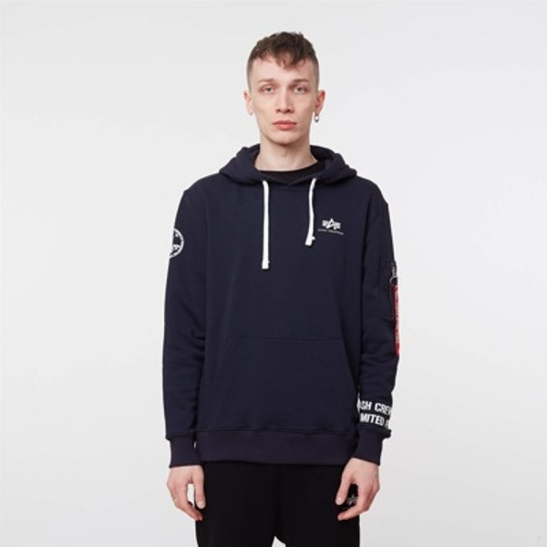 Alpha Industries UNLIMITED HOODY REP. BLUE