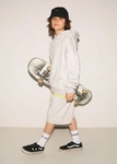 Bluza dziecięca z kapturem Coalition CLTN K HOODIE – jasny szary melanż