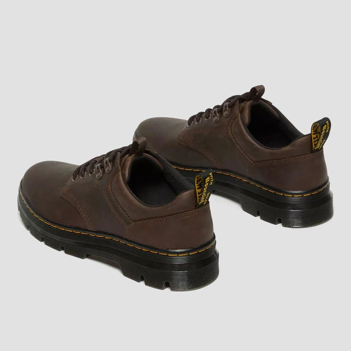 Dr. Martens Reeder Crazy Horse Leather Utility Shoes 27103207