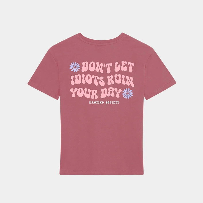 Kaotiko Cherry Don’t Let Idiots T-shirt