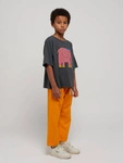 BOBO CHOSES B.C. LABEL STRAIGHT PANTS