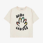BOBO CHOSES High Five T-shirt OFFWHITE