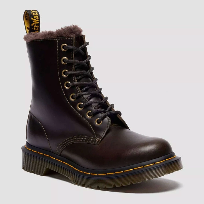 Dr. Martens 1460 Serena Faux Fur Lined Leather Boots 41414020