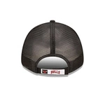 New Era Chicago Bulls Home Field Black 9FORTY A-Frame Trucker Cap