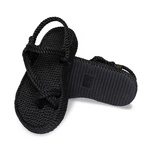 Bohonomad Hawaii Platform Rope Sandal - Black
