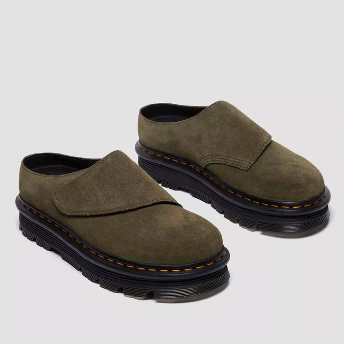 Dr. Martens Zebzag AnyWair Suede Mules 41730300