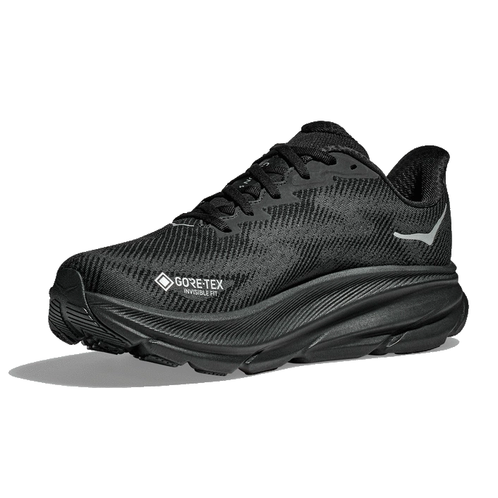 Hoka MEN'S CLIFTON 9 GORE-TEX BLACK/BLACK