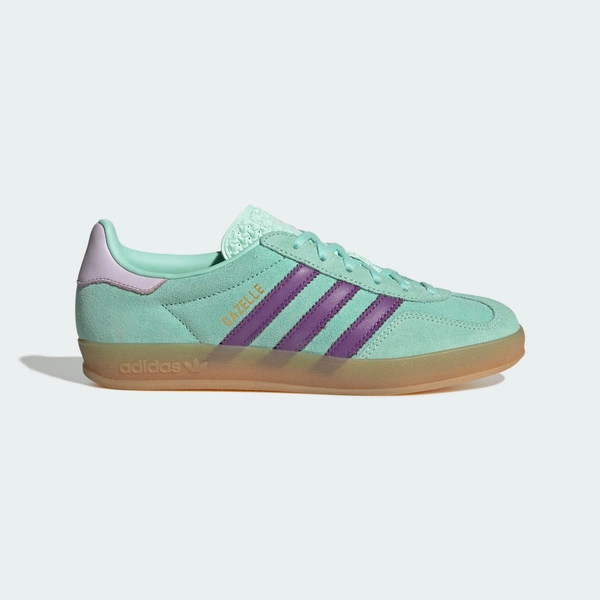 Adidas Gazelle Indoor W Clear Mint / Active Purple / Ice Lavender JQ0192