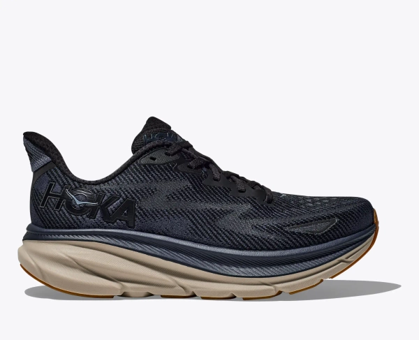 HOKA Clifton 9 męskie buty do biegania Black / Varsity Navy