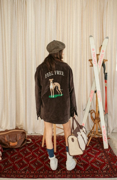 Kaotiko Feel Free Brown Jacket AR023-01-K002 