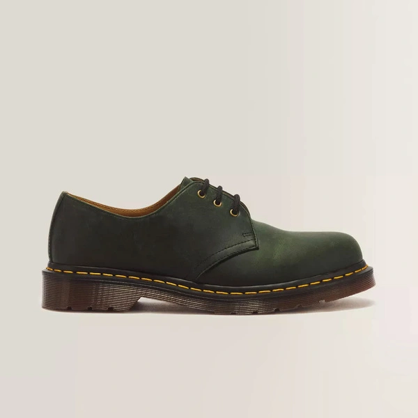 Dr. Martens półbuty 1461 Crazy Horse zielone męskie 11838300