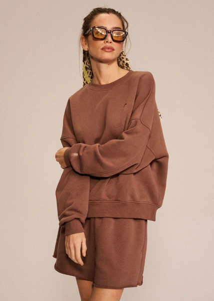 Bluza damska Coalition CLTN NIKO – brąz