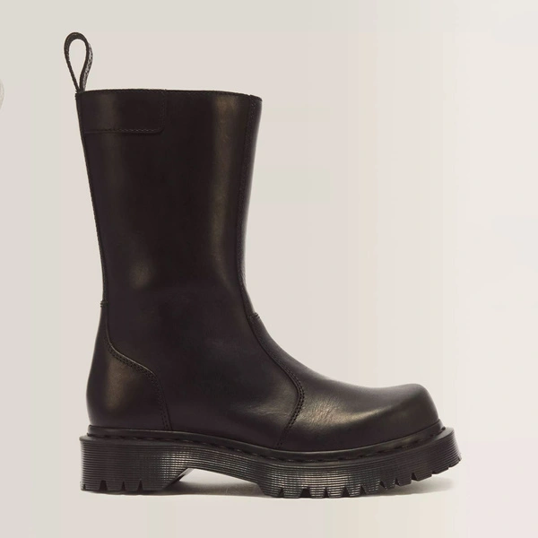 Dr. Martens wysokie botki Rejena Old Harness czarne damskie 42803001