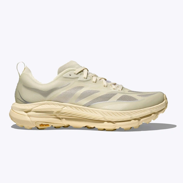 HOKA Mafate Speed 4 Lite unisex sneakersy Truffle Salt / Vintage Yellow