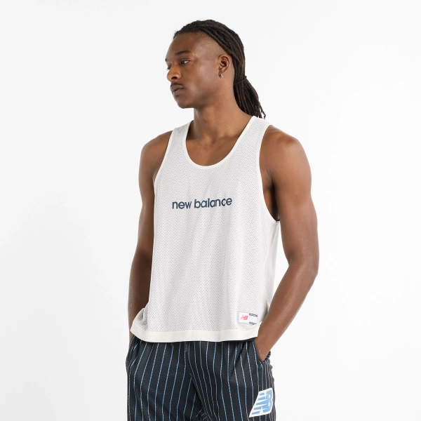 New Balance Dwustronna Męska Koszulka Do Koszykówki MT51608BK