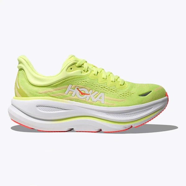 HOKA Bondi 9 damskie buty do biegania Neon Yuzu / Sunlight
