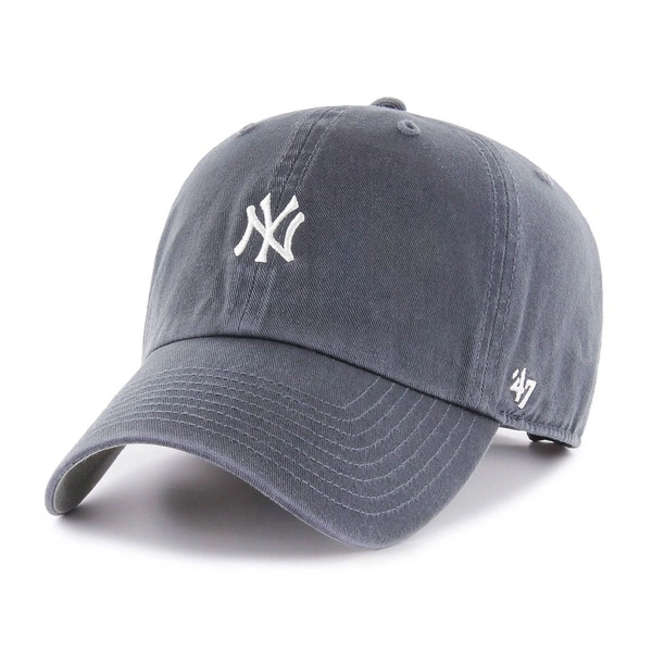47 Brand Czapka z Daszkiem New York Yankees Vintage Navy BASE Runner 47 Clean Up