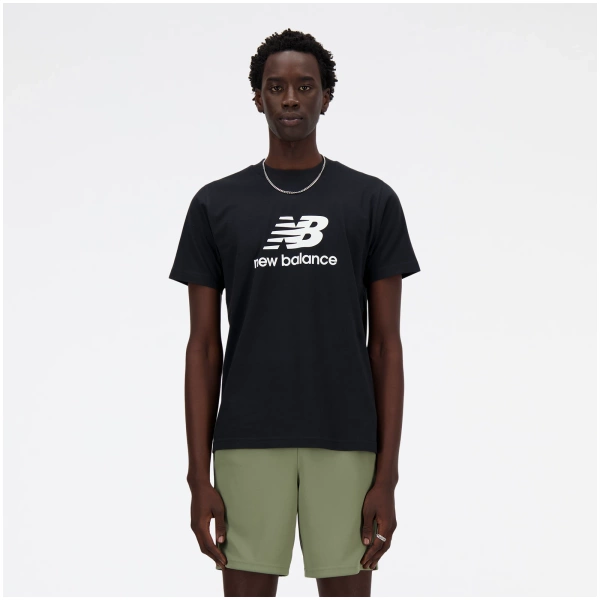 New Balance Koszulka Męska MT41502BK Czarna