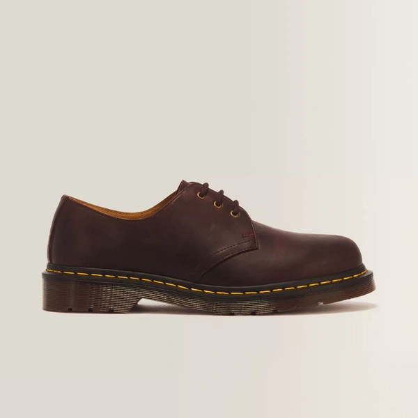 Dr. Martens półbuty 1461 Crazy Horse wiśniowe męskie 11838601