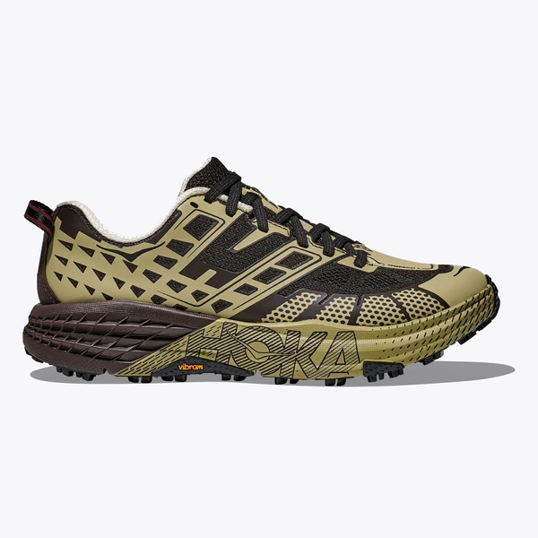HOKA Speedgoat 2 unisex sneakersy Cast Iron / Oatgrass