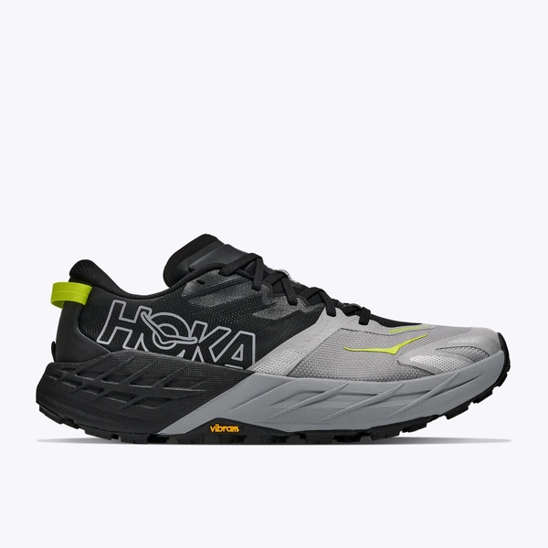 HOKA Speedgoat 7 męskie buty do biegania w terenie Black/Stellar Grey