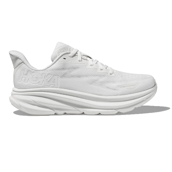 HOKA Clifton 9 męskie buty do biegania White / White