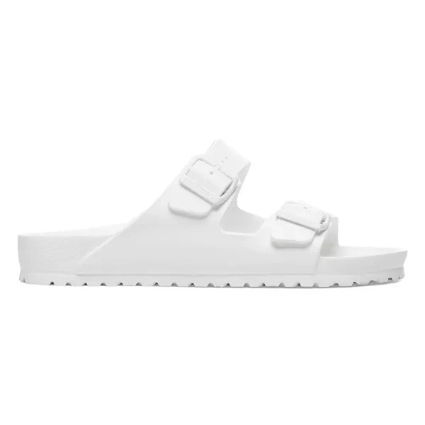 Birkenstock Arizona EVA White Damskie Klapki 129443 (wąskie)